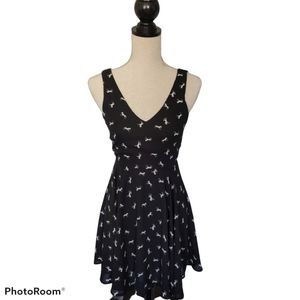 BOGO!! Everly Black and White Horse Print Dress